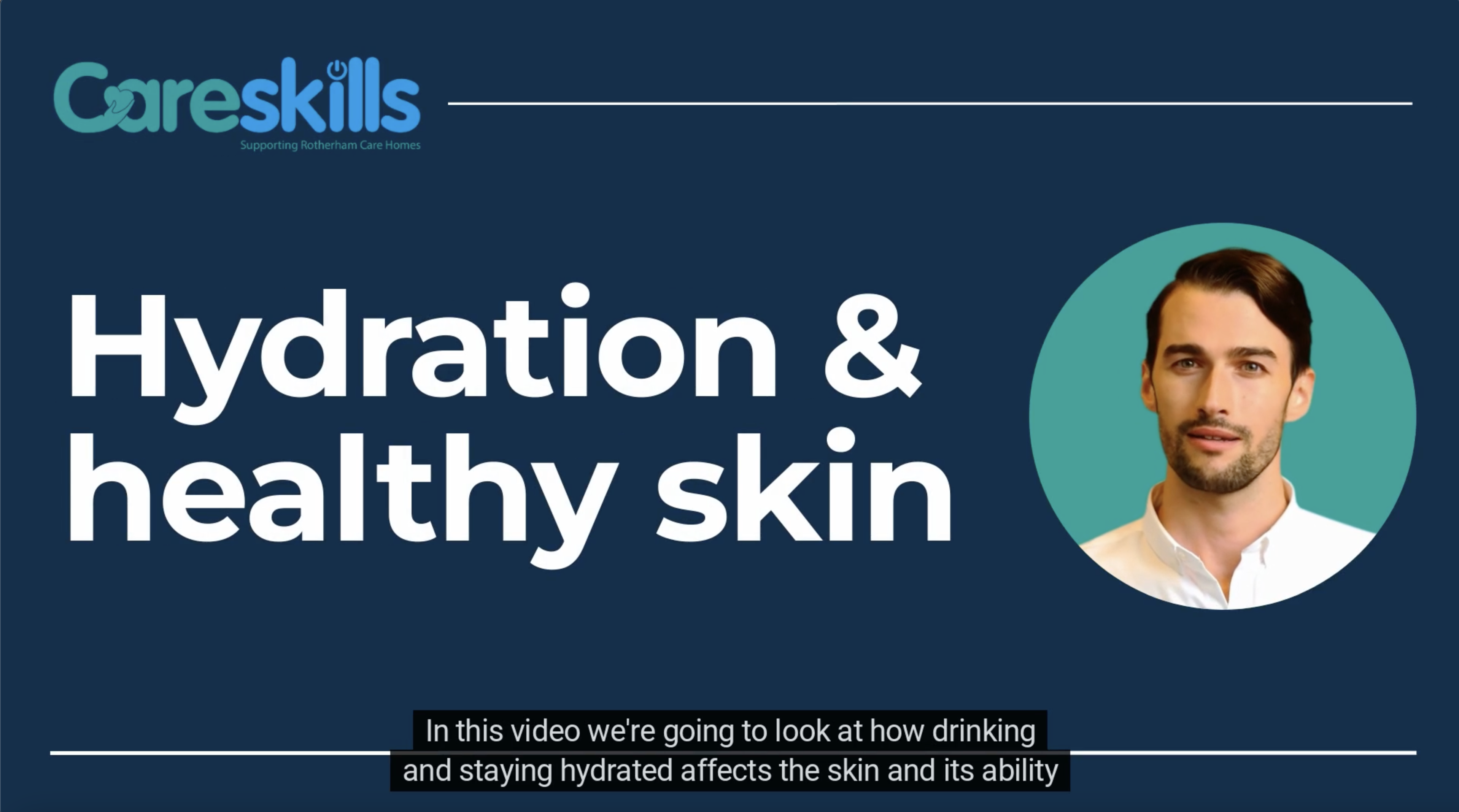 Hydration and healthy skin